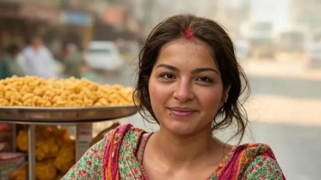 Ünlüler Hindistan'da sokak satıcısı