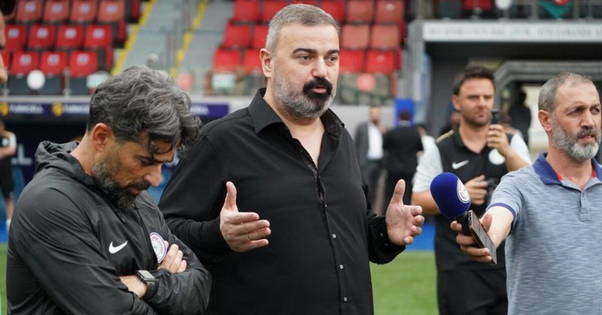 Rizespor Başkanı İbrahim Turgut