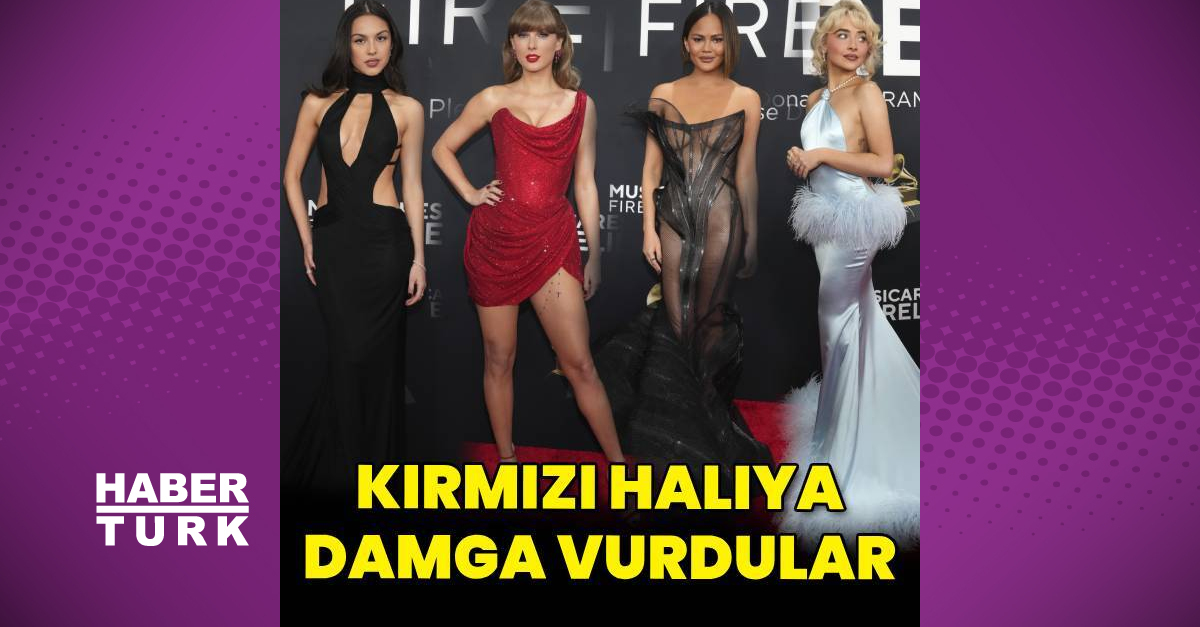 2025 Grammy Ödülleri kırmızı halısı: En şık ünlüler