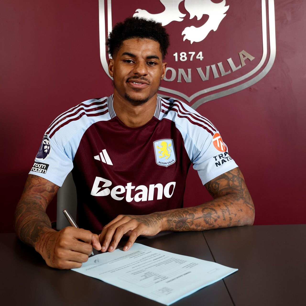 Marcus Rashford, Aston Villa'da!
