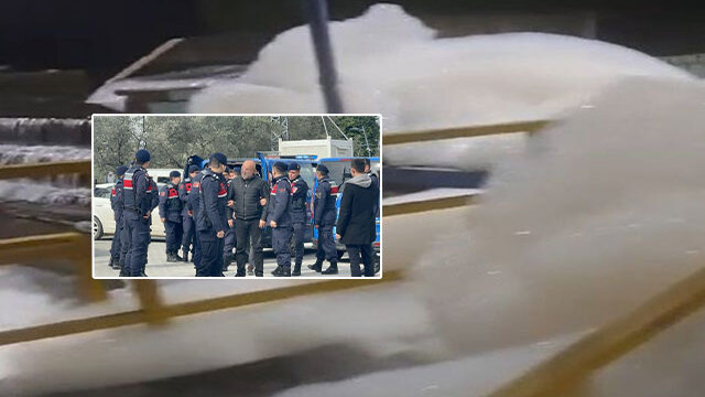 Yalova'da köpüklü suyun sırrı çözüldü!
