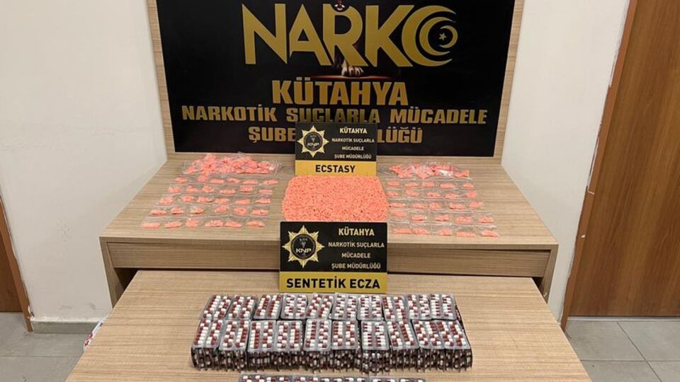 Kütahya'da uyuşturucu operasyonu: 4 tutuklama
