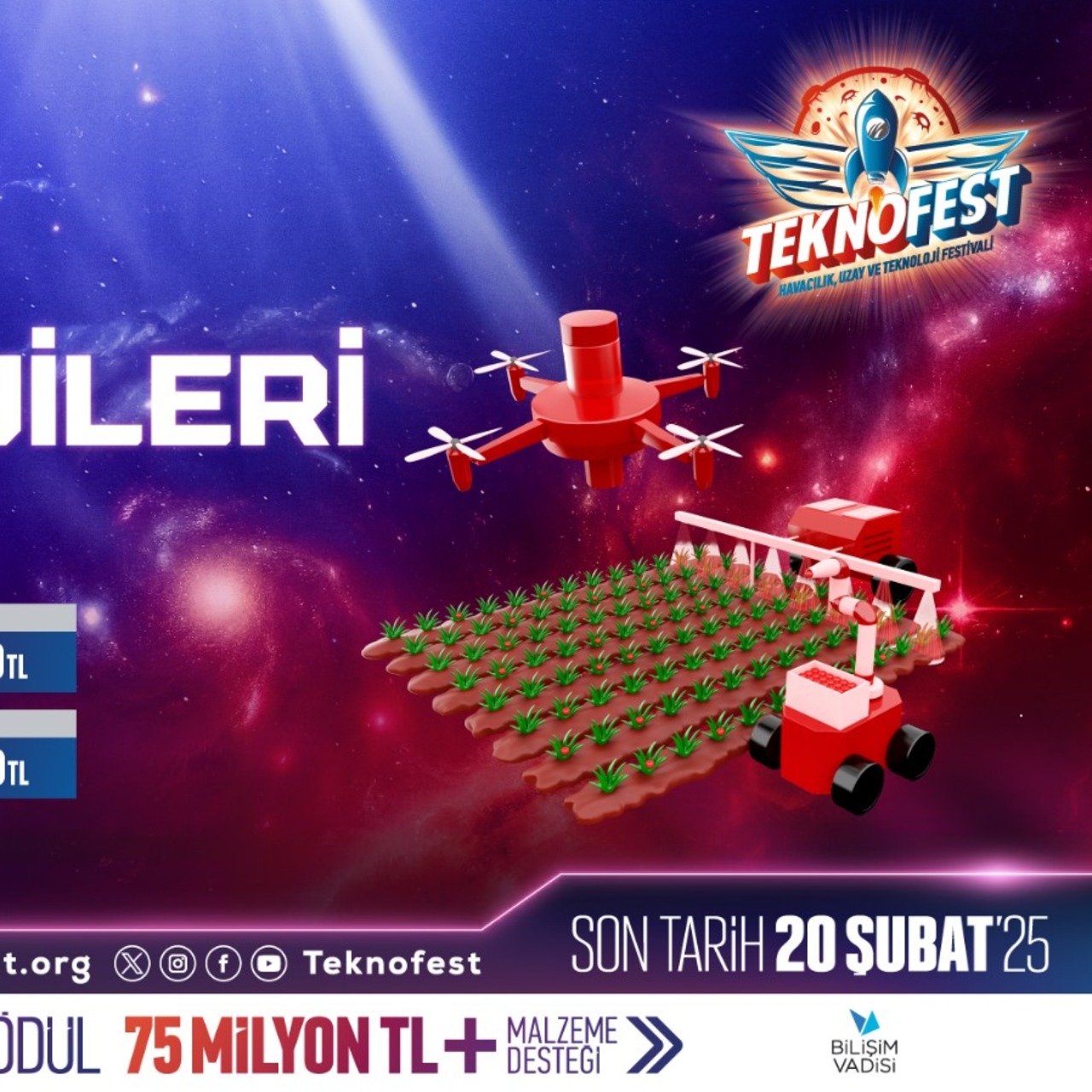 TEKNOFEST Tarım Teknolojileri Yarışması’na  başvurular devam ediyor