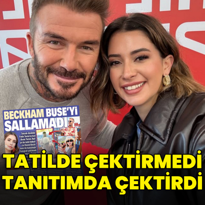  Tatilde çektirmedi, tanıtımda çektirdi