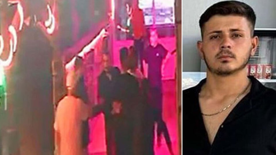 Eğlence merkezi çıkışında ölümlü kavga kamerada!