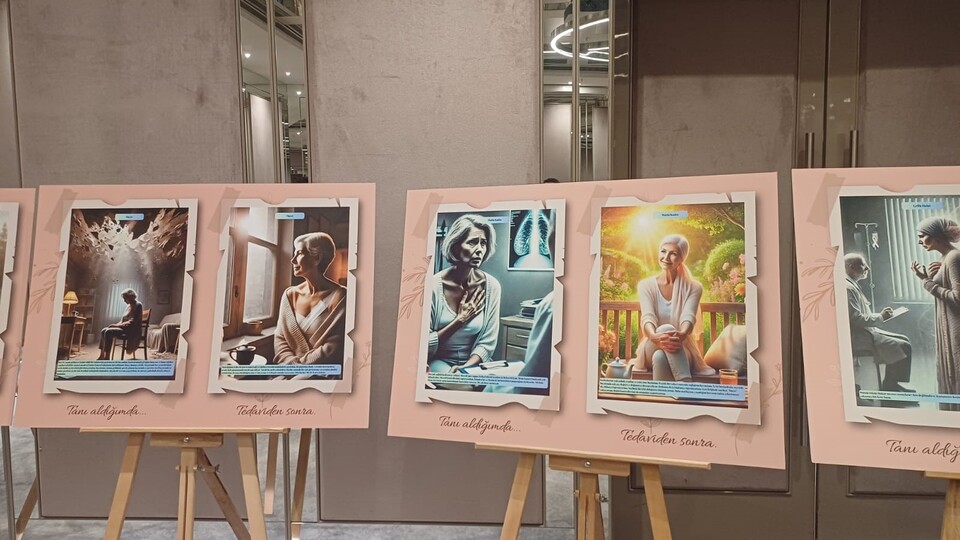 Kanser hastalarının duyguları yapay zekayla görselleştirildi