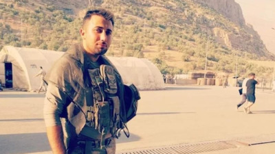 Şehit askerin naaşına ulaşıldı