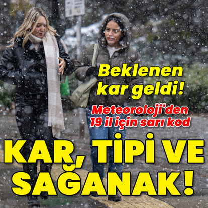 Yoğun kar, tipi, fırtına ve yağmur uyarıları