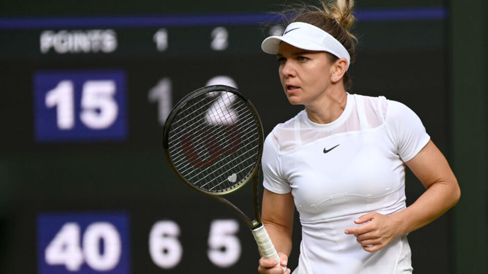 Simona Halep, kortlara veda etti!