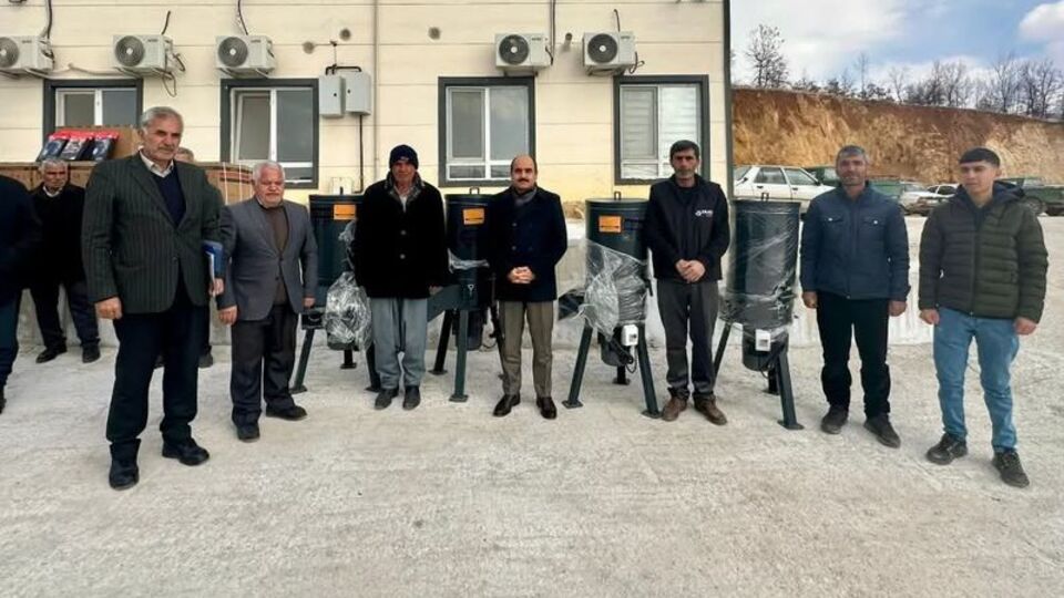 Adıyaman'da tarım makinesi desteği