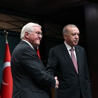 Cumhurbaşkanı Erdoğan Steinmeier ile görüştü