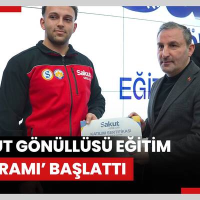 Sultanbeyli Belediyesi ‘Sakut Gönüllüsü Eğitim Programı’ başlattı
