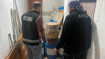 Antalya'da 177 kilo siyanür ele geçirildi!
