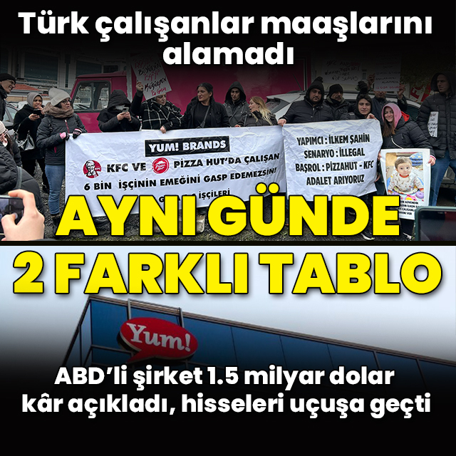 ABD'li Yum! Brands 1.5 milyar dolar kâr açıkladı