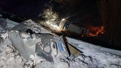 Kontrolden çıkıp şarampole yuvarlandı: 1 ölü, 1 yaralı