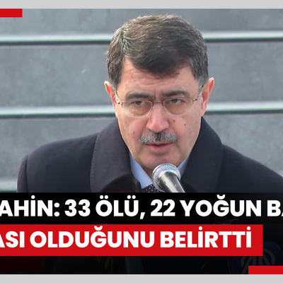 Vali Şahin, sahte içki kullanımına bağlı olarak 33 kişinin vefat ettiğini, 20 kişinin de hastanelerde yoğun bakımda tedavi altında olduğunu bildirdi