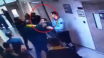 Yakalanan hükümlüyü hastaneden kaçırmak istediler!