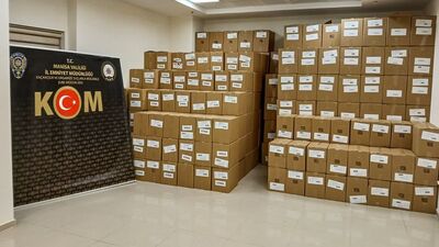 Manisa'da sahte içki operasyonu: 3 gözaltı