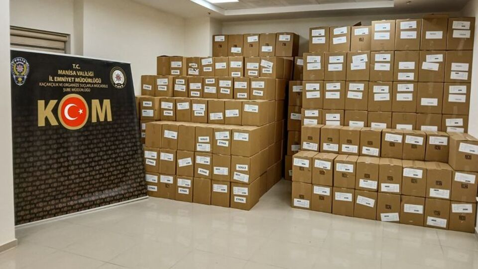 Manisa'da sahte içki operasyonu: 3 gözaltı