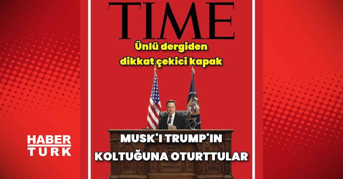 Elon Musk TIME Dergisi Kapağı