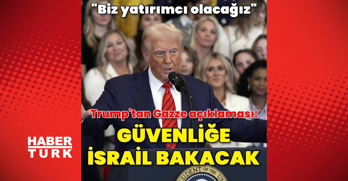 Donald Trump Beyaz Saray Açıklaması