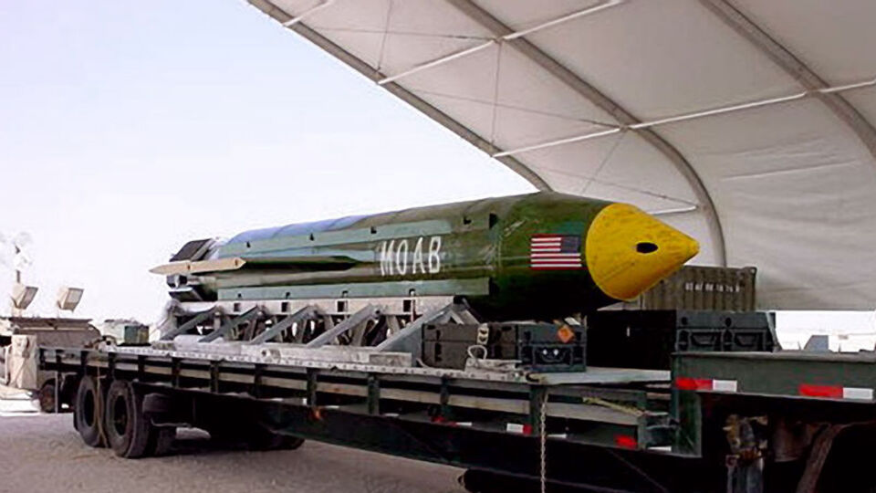 'Bütün bombaların annesi' gönderilecek