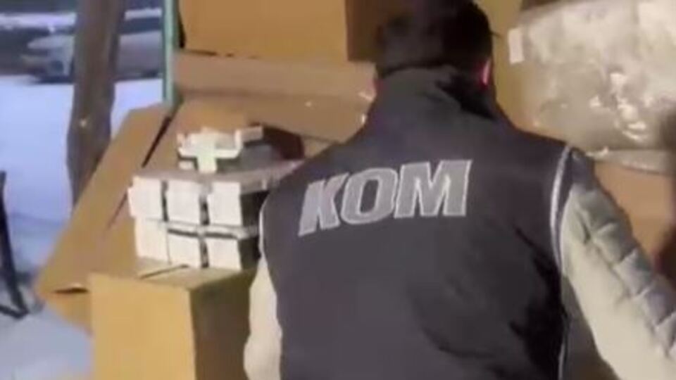 Kayseri'de 209 bin 400 makaron ele geçirildi