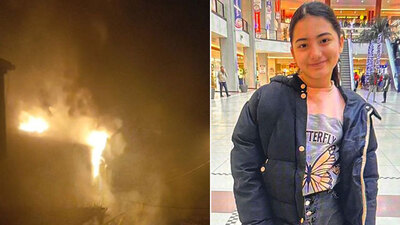 Ailesini kurtardı kendisi melek oldu!