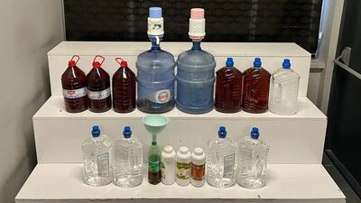 Kayseri'de sahte içki operasyonu