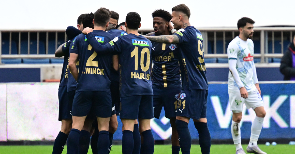 Kasımpaşa-Rizespor maçı