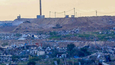 İsrail Netzarim Koridoru'ndan çekildi