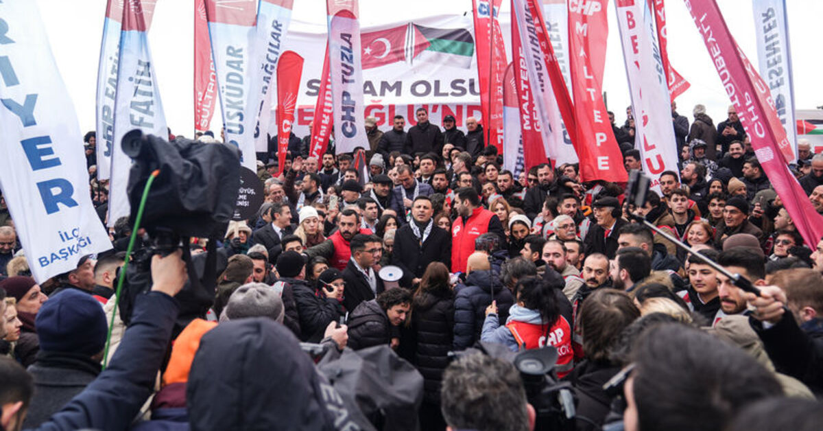 CHP Filistin Eylemi
