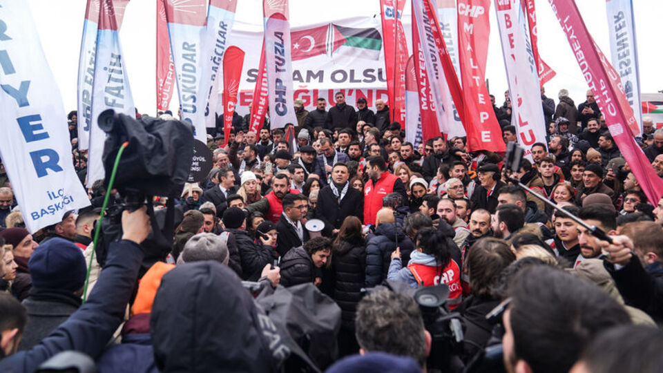 CHP'den Filistin eylemi