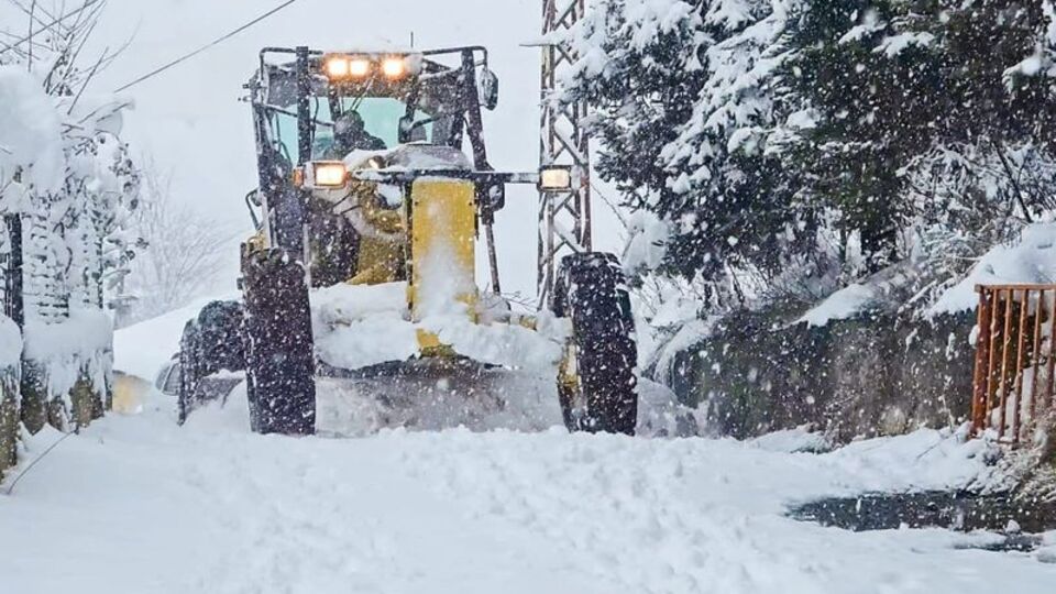 Ordu'da eğitime kar engeli