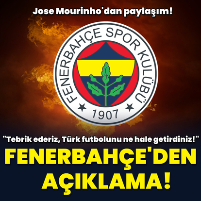 Fenerbahçe'den olaylı maç sonrası açıklama!