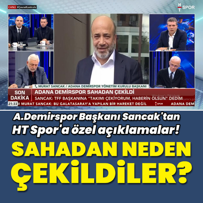 Sahadan neden çekildiler? Murat Sancak anlattı