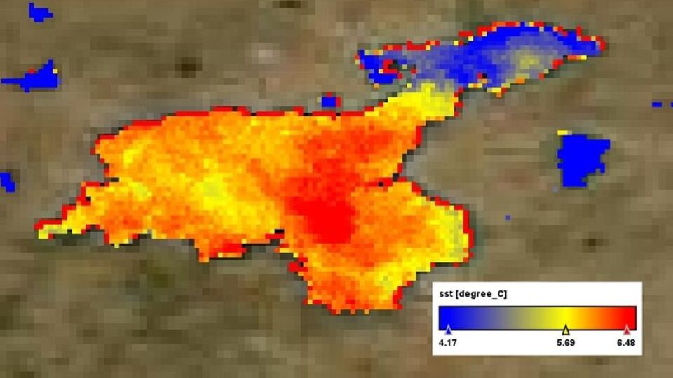 Van Gölü'nde "sıcaklık" tehdidi"