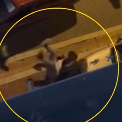 Araba hırsızını ellerinden kaçırdılar!
