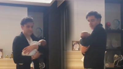 Oğluyla yeni bir paylaşımda bulundu