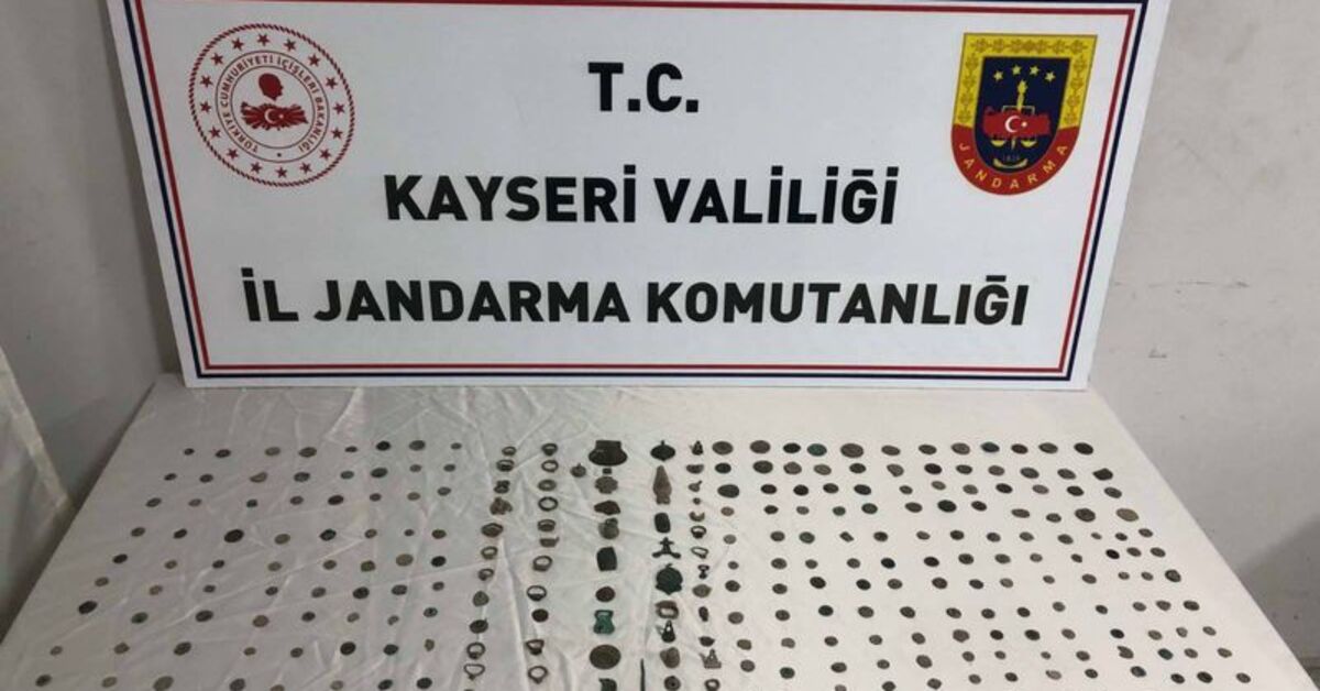 Kayseri Tarihi Eser Operasyonu