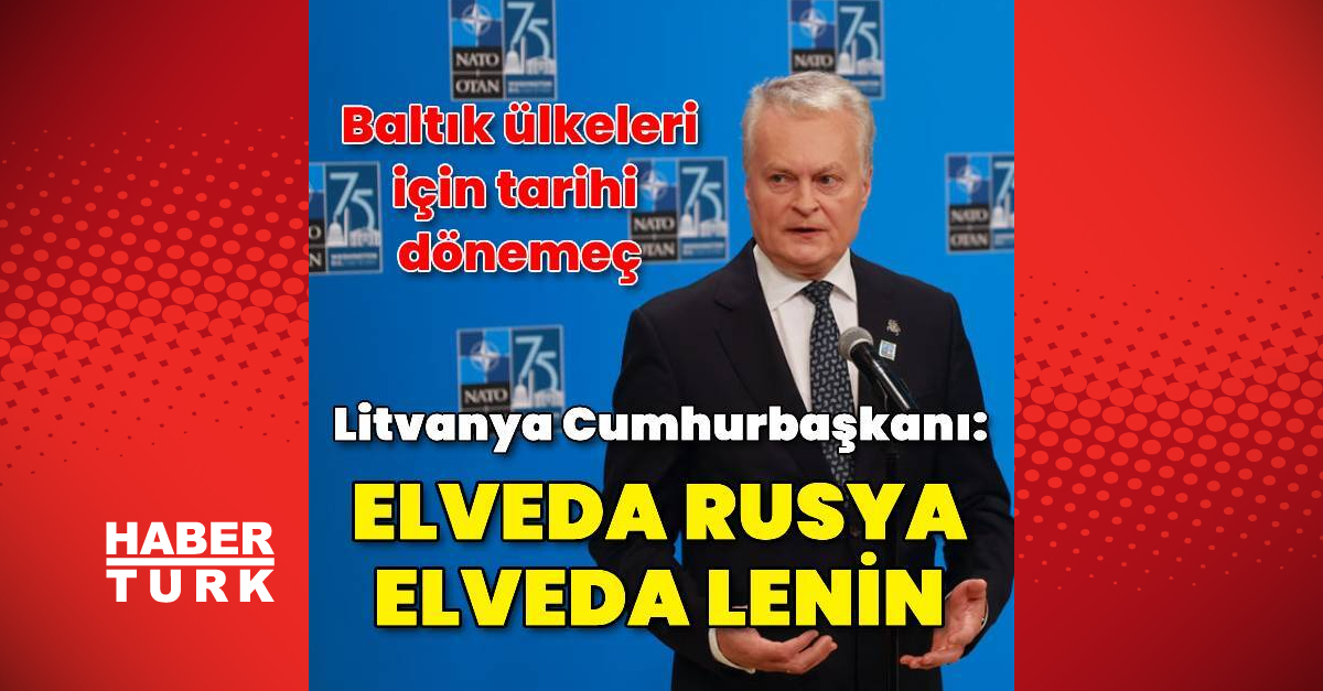 Litvanya Cumhurbaşkanı Gitanas Nausėda