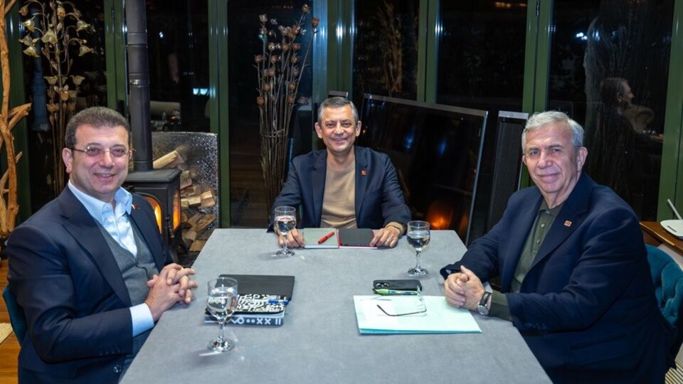 CHP'de 3'lü görüşme! Mansur Yavaş: Her halükarda adayım