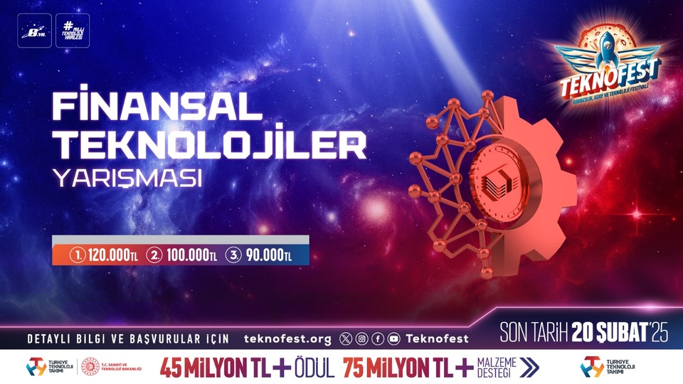 Finansal Teknolojiler TEKNOFEST'TE yarışacak