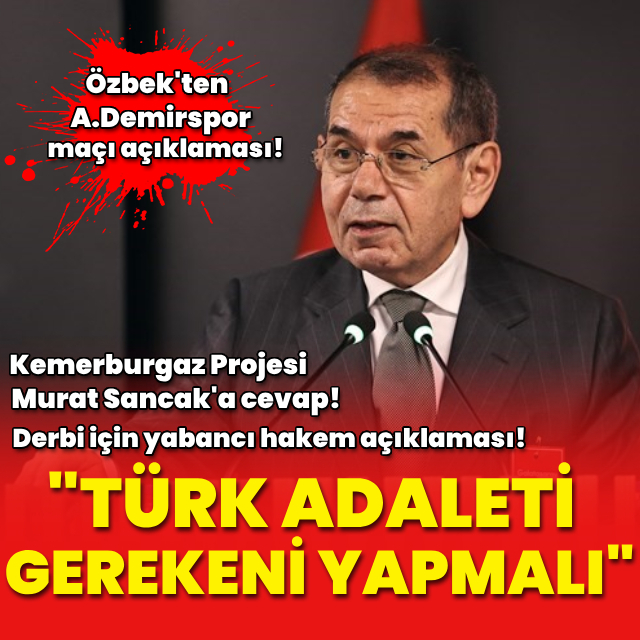  "Türk adaleti gerekeni yapmalı"