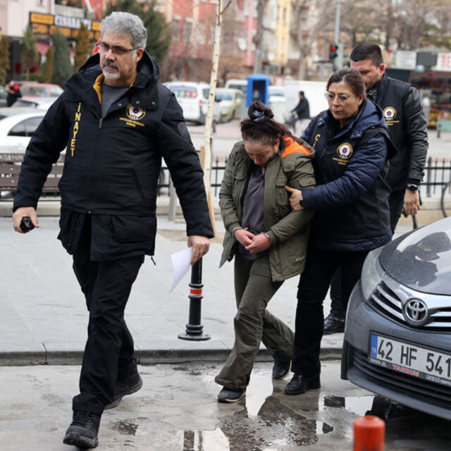 Konya'daki cinayete tutuklama