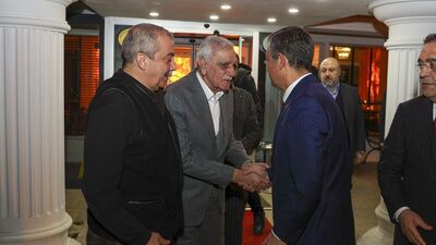 Özel, Ahmet Türk'ü ziyaret etti