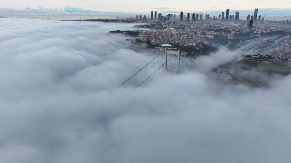 İstanbul'da yoğun sis