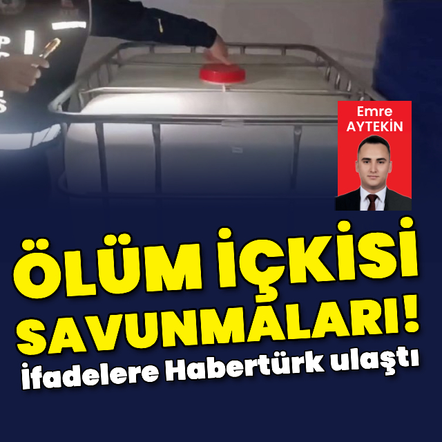 Ölüm içkisi savunmaları!