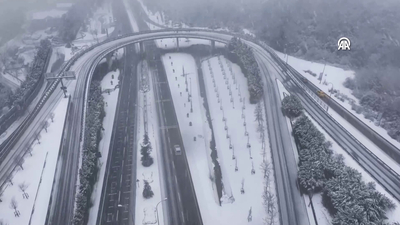 Erzurum değil İstanbul! Megakentte bazı bölgeler bembeyaz!