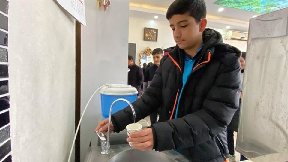 Batman'da 100 okula arıtmalı sebil